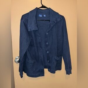 Basic Editions Women's Dark Blue Blazer